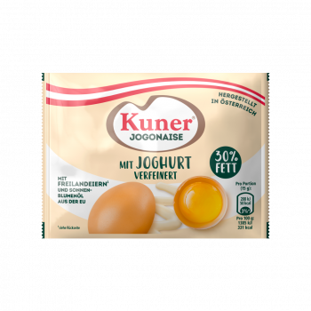 Kuner Jogonaise, 30 % Fett, mit Freilandeiern und Joghurt, 100 ml
